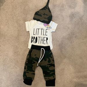 Little Brother Infant Camo Set